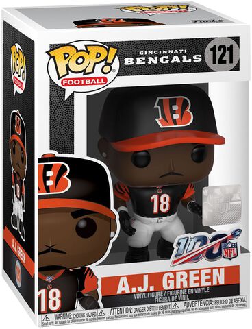 Figurine Funko Pop! N°121 - NFL : Bengals - A. J. Green
